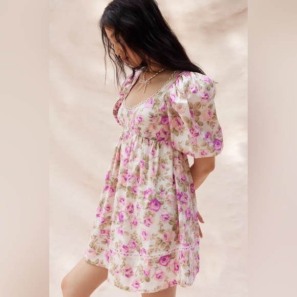 Free People x For Love & Lemons Milani Mini Dress - Picture 2 of 6